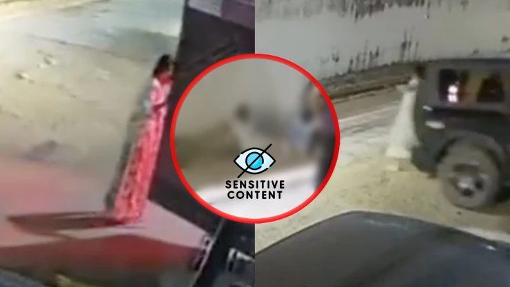 FUERTE VIDEO: Abuelita muere aplastada por camioneta conducida por su nieto; olvidó poner el freno de mano