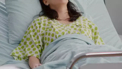 Mujer quedó inmovil