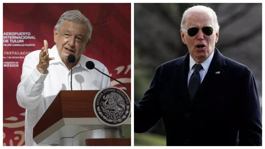 Presidentes de EU y México sostienen conversación sobre migrantes