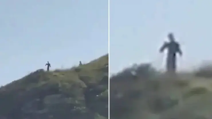 Captan dos figuras gigantes en isla de Brasil y resuelven de qué se trataba; video.jpg