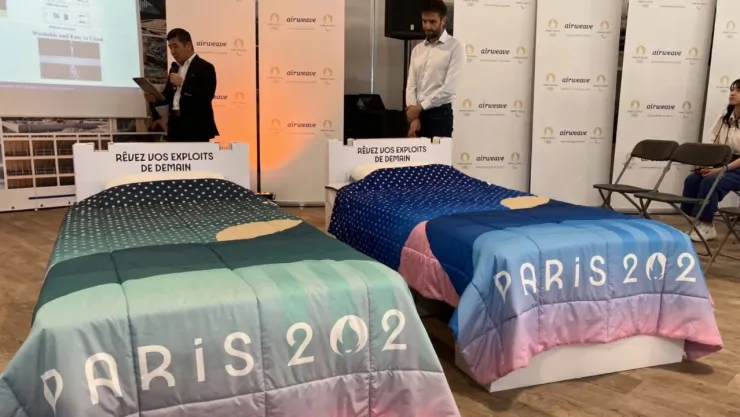 ¿Viejos recuerdos? Así son las camas antisexo que usarán los atletas en París 2024