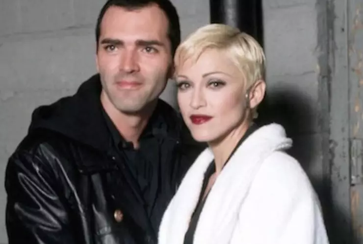 Madonna junto a su hermano, Christopher Ciccone