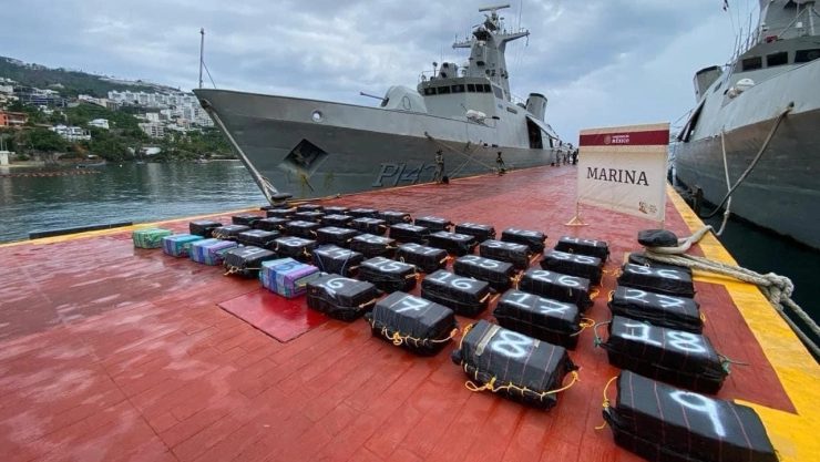 ¡Golpe multimillonario al crimen organizado! Marina asegura más de tonelada y media de cocaína en Guerrero