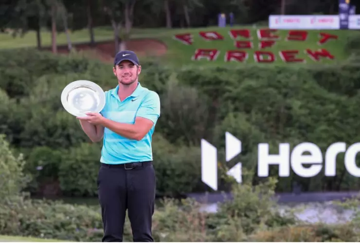 El jugador de 23 años de edad consiguió su primer título en el European Tour