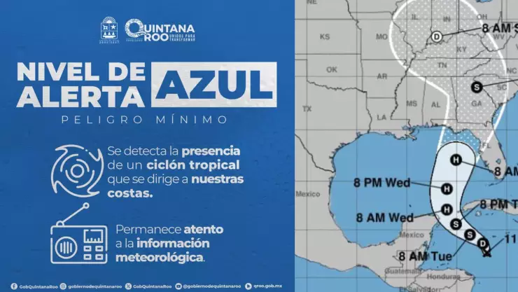 ALERTA AZUL en Quintana Roo por acercamiento del potencial ciclón tropical Nueve’.jpg