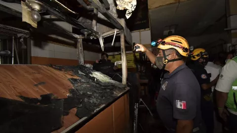 Mercado 20 de noviembre incendio