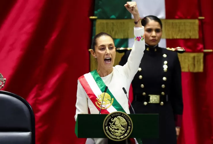 Claudia Sheinbaum, reacciones a su toma de posesión