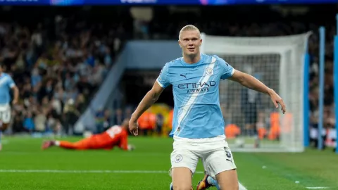 Guardiola responde a los rumores de que Haaland se va al Barcelona