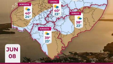 Clima hoy en Yucatán: Revelan qué municipios tendrán altas temperaturas este 8 de junio de 2025