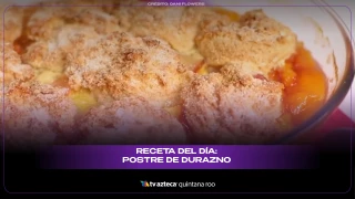 Receta del día: Postre de Durazno