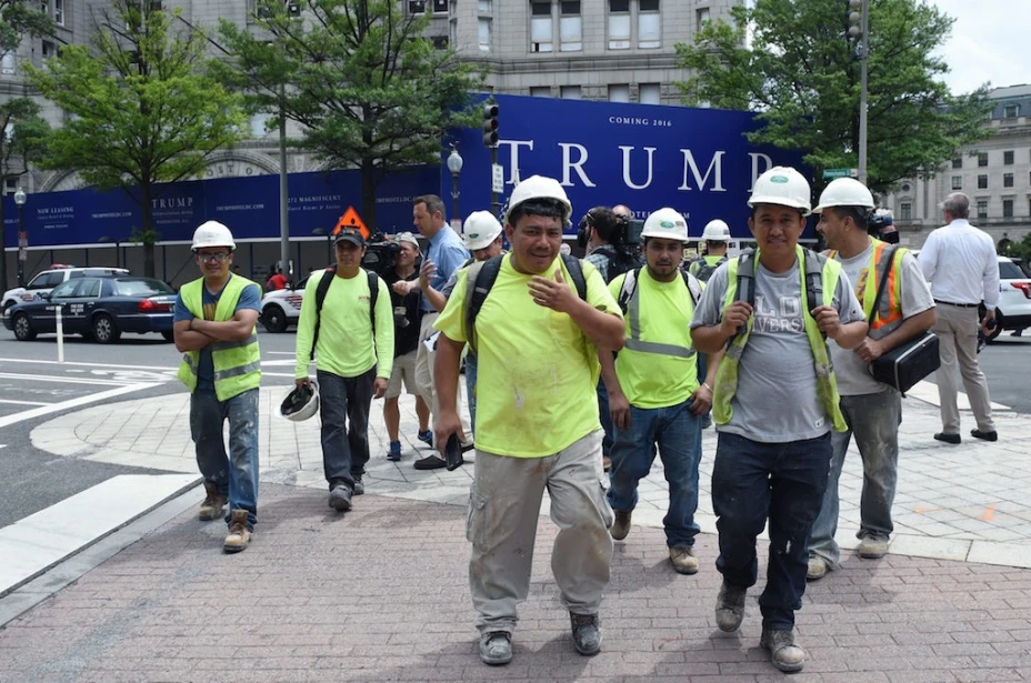 Trabajadores mexicanos en EUA