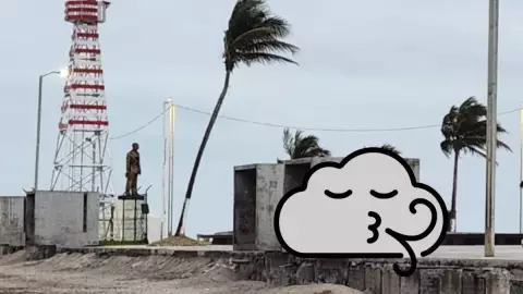 Norte en Veracruz _ 21 de enero de 2025.