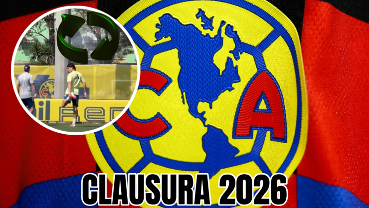 Más cerca que nunca: Club América recuperaría a una pieza clave en el Clausura 2026