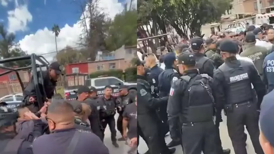 policias-de-tultepec-y-cuautitlan-se-pelean-por-limites-territoriales-que-ocurrio