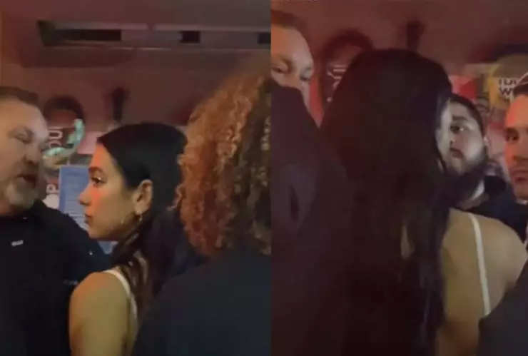 VIDEO Acompañada de Aron Piper, así vivió el temblor Dua Lipa