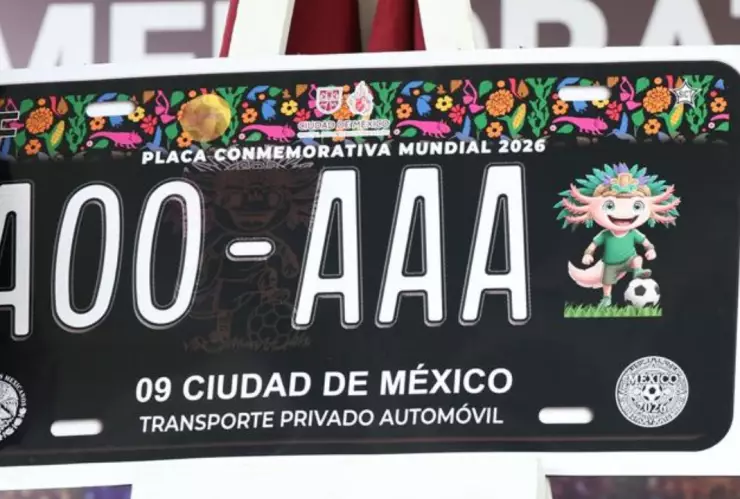placa conmemorativa mundial 2026 cdmx