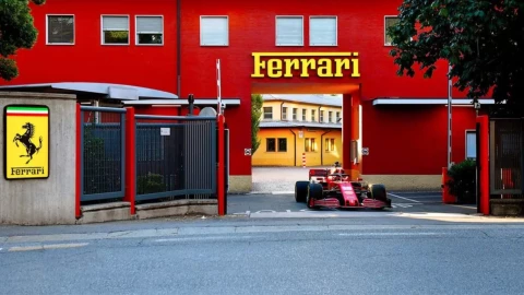 Sede principal de Ferrari en Maranello, Italia