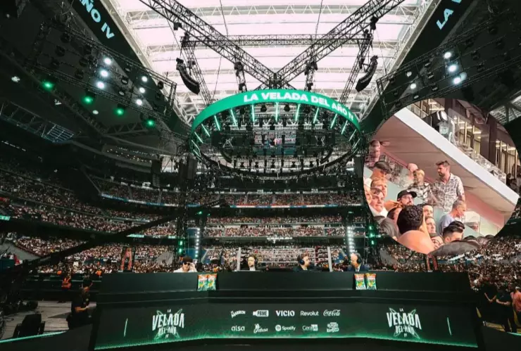 Bizarap inicia La Velada del año 4 con canción de Shakira, todos le cantan a Piqué