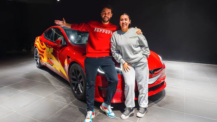 Ganadora de rifa Tesla TheGrefg