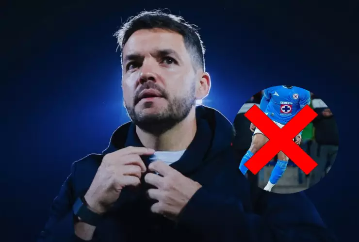 Nicolás Larcamón en Cruz Azul