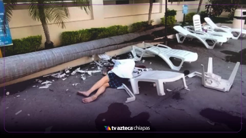 Turista muere tras ser aplastado por una palmera en Hotel Palace Inn en puente vacacional, marzo 2025