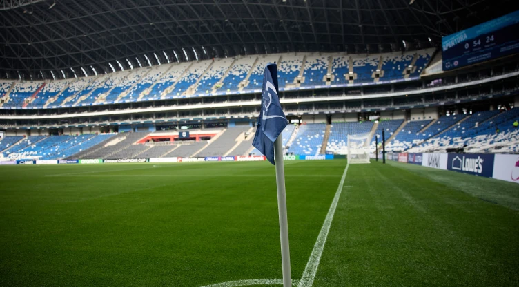 Estadio BBVA de Monterrey previo al partido de octavos de final de la Concachampions ante Cruz Azul.