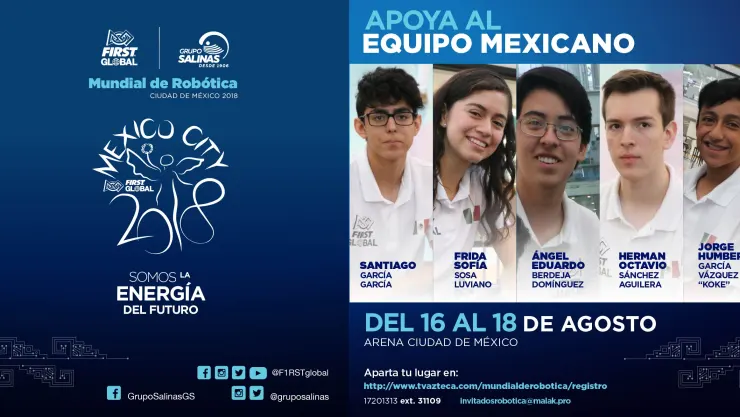 Equipo mexicanos de robótica first challenge