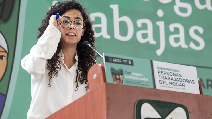 Luisa María Alcalde, secretaria del trabajo