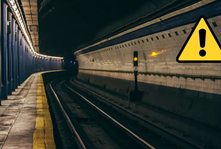 VIDEO ¡IMÁGENES FUERTES! Muere mujer al caer a las vías del metro en CDMX