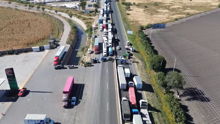 bloqueos carreteras Guanajuato fin de semana