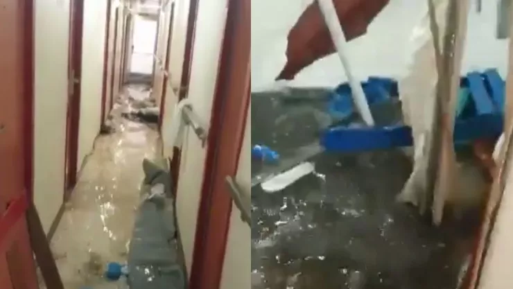 VIDEO Tormenta causa el caos en crucero en Carolina del Sur