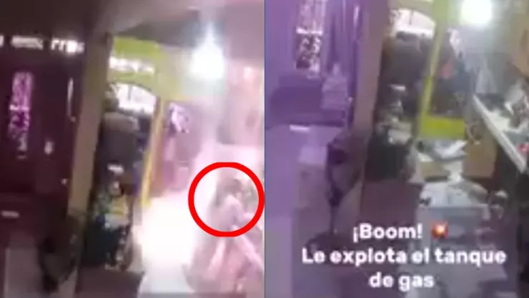 Explosión de tanque de gas en Veracruz