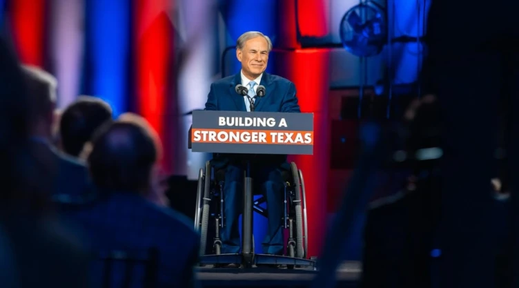 Greg Abbott, gobernador de Texas