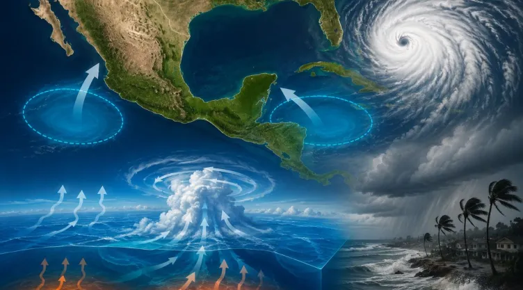 Zonas ciclogénicas: qué son, cómo se forman y cuál es su impacto en la temporada de huracanes 2026
