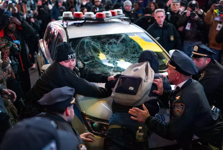 Protestas en Nueva York por Tyre Nichols