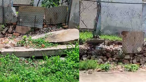 ¡Un año sin barda! Escuela de Chiapas vive bajo robos y abandono total