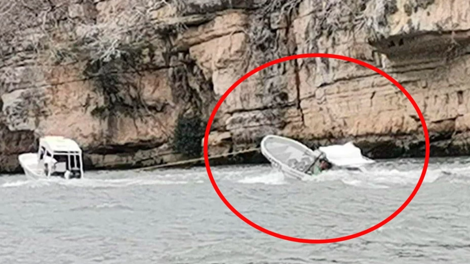 Lancha se hunde en Cañón de Sumidero