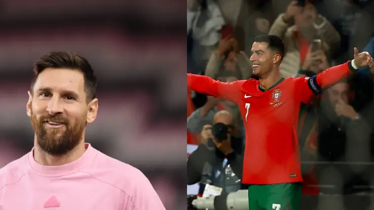 messi, cristiano ronaldo