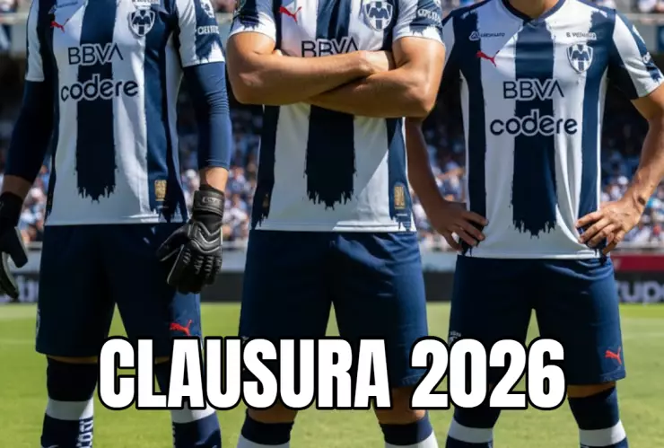 ÚLTIMA HORA: los 3 futbolistas que llegarán a Rayados de Monterrey para el Clausura 2026