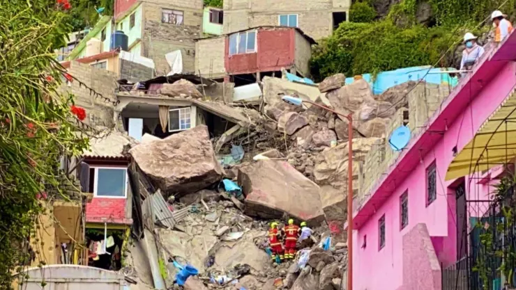 Cerro del Chiquihuite nuevo desgajamiento lluvias