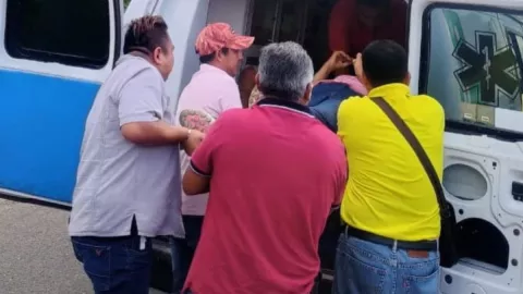 Accidente de autobús en El Espinal