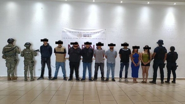 Caen nueve presuntos integrantes de ‘Los Salazar’ en Guaymas, Sonora durante operativo federal