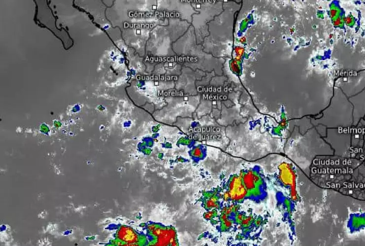 Pronóstico meteorológico para Guerrero