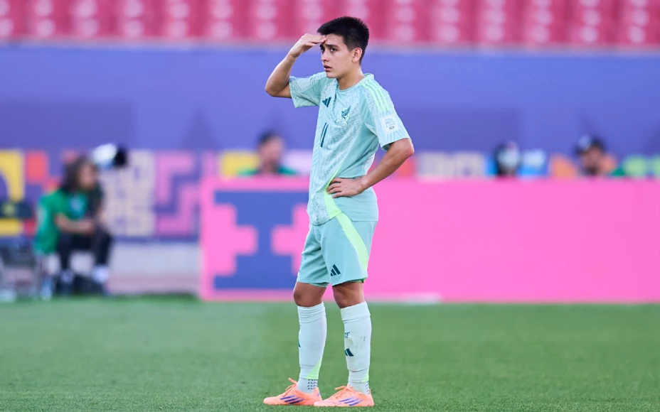 Gilberto Mora, jugador de la Selección Mexicana Sub-20