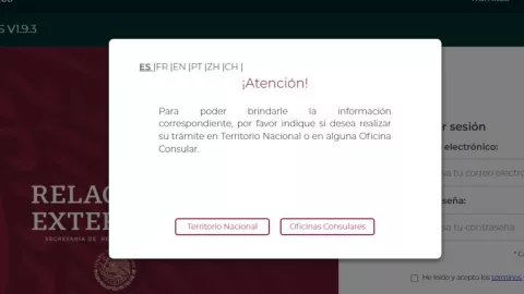 Sacar cita en línea para trámite de pasaporte mexicano en 2022.