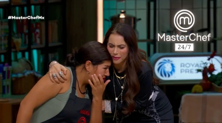 María rompe en llanto en MasterChef 24/7
