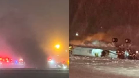 Accidente aéreo en Maine, Estados Unidos