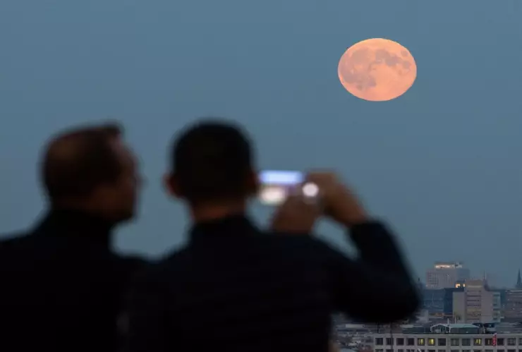 Luna del Castor en noviembre