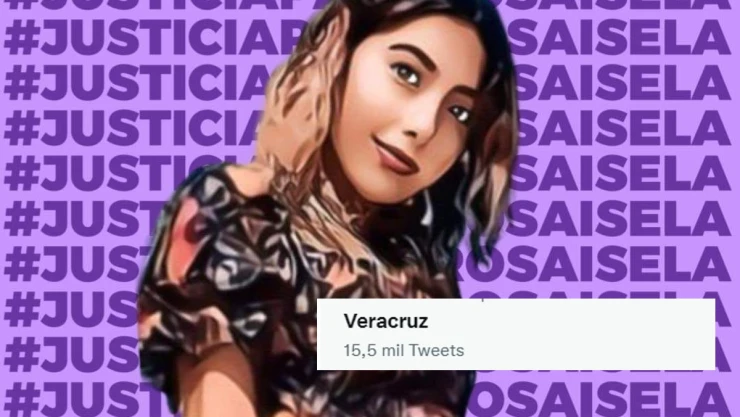 Veracruz, tendencia por feminicido de Rosa Isela.