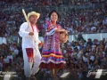 Con huipiles coloridos y muy contentos, San Felipe Usila se presenta en la Guelaguetza 2019 con el Jarabe Usileño
